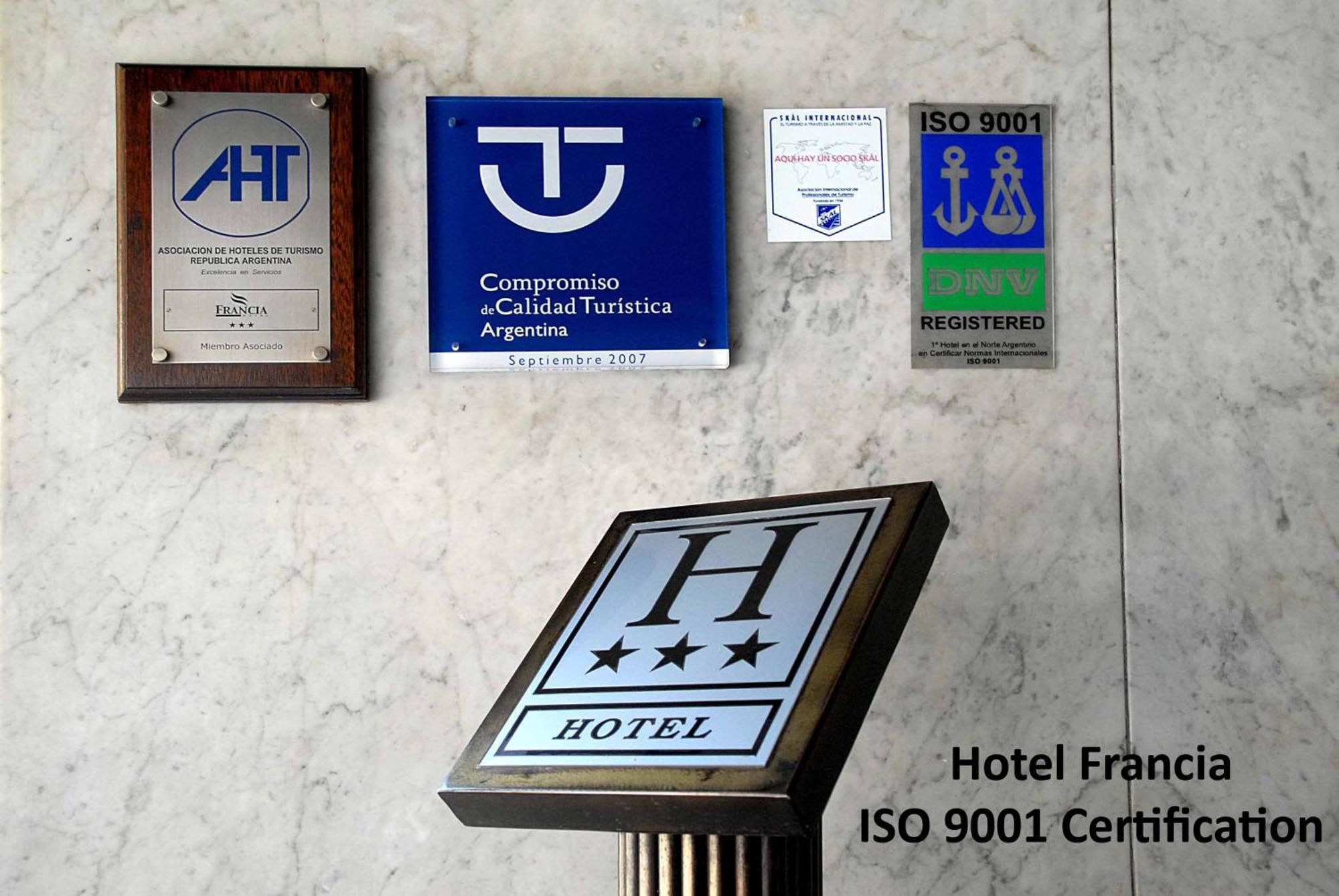 Hotel Francia San Miguel de Tucumán Zewnętrze zdjęcie